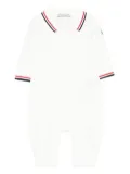 Moncler Enfant polo-neck jumpsuit - White