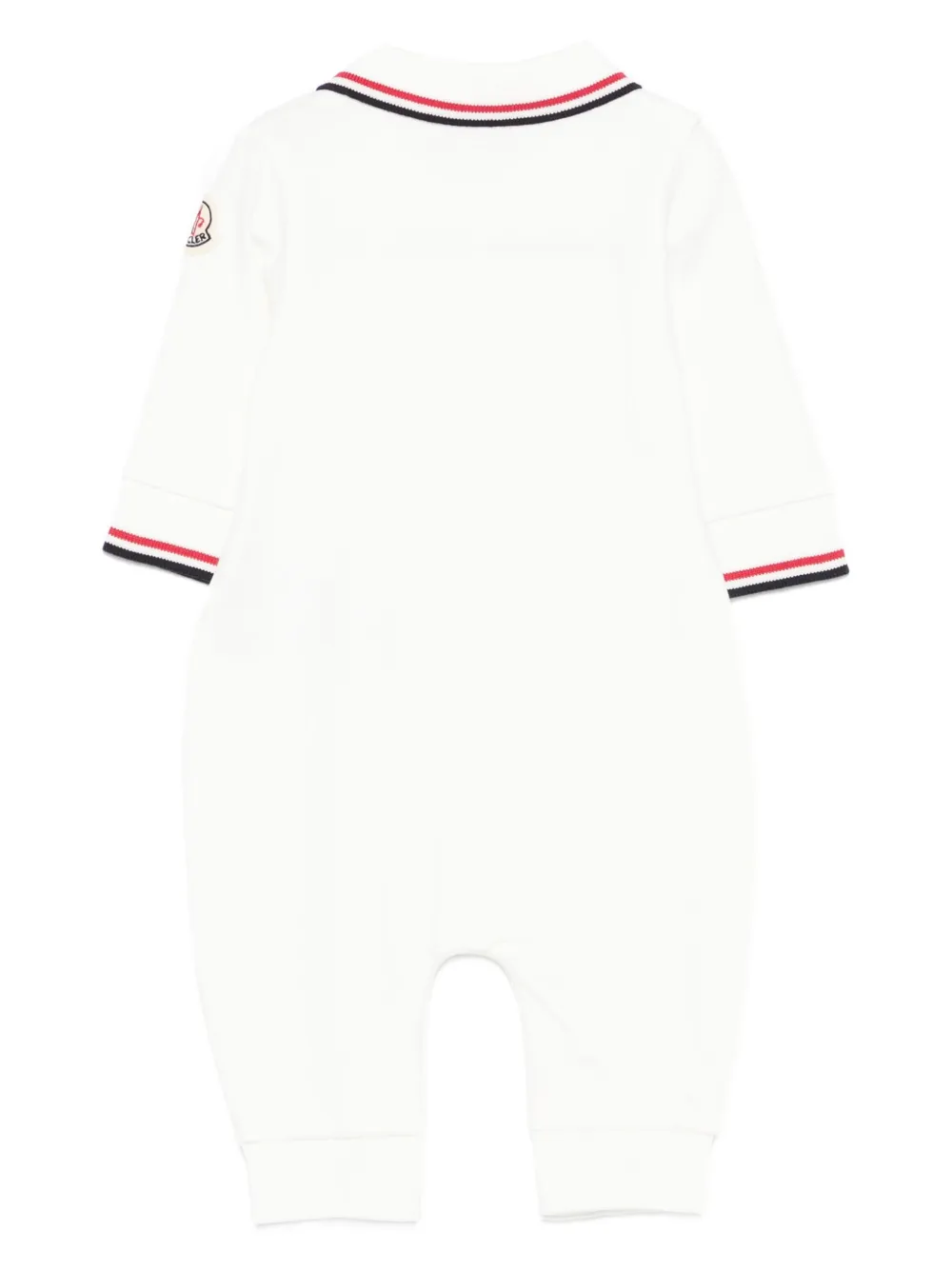 Moncler Enfant Jumpsuit met polokraag - Wit