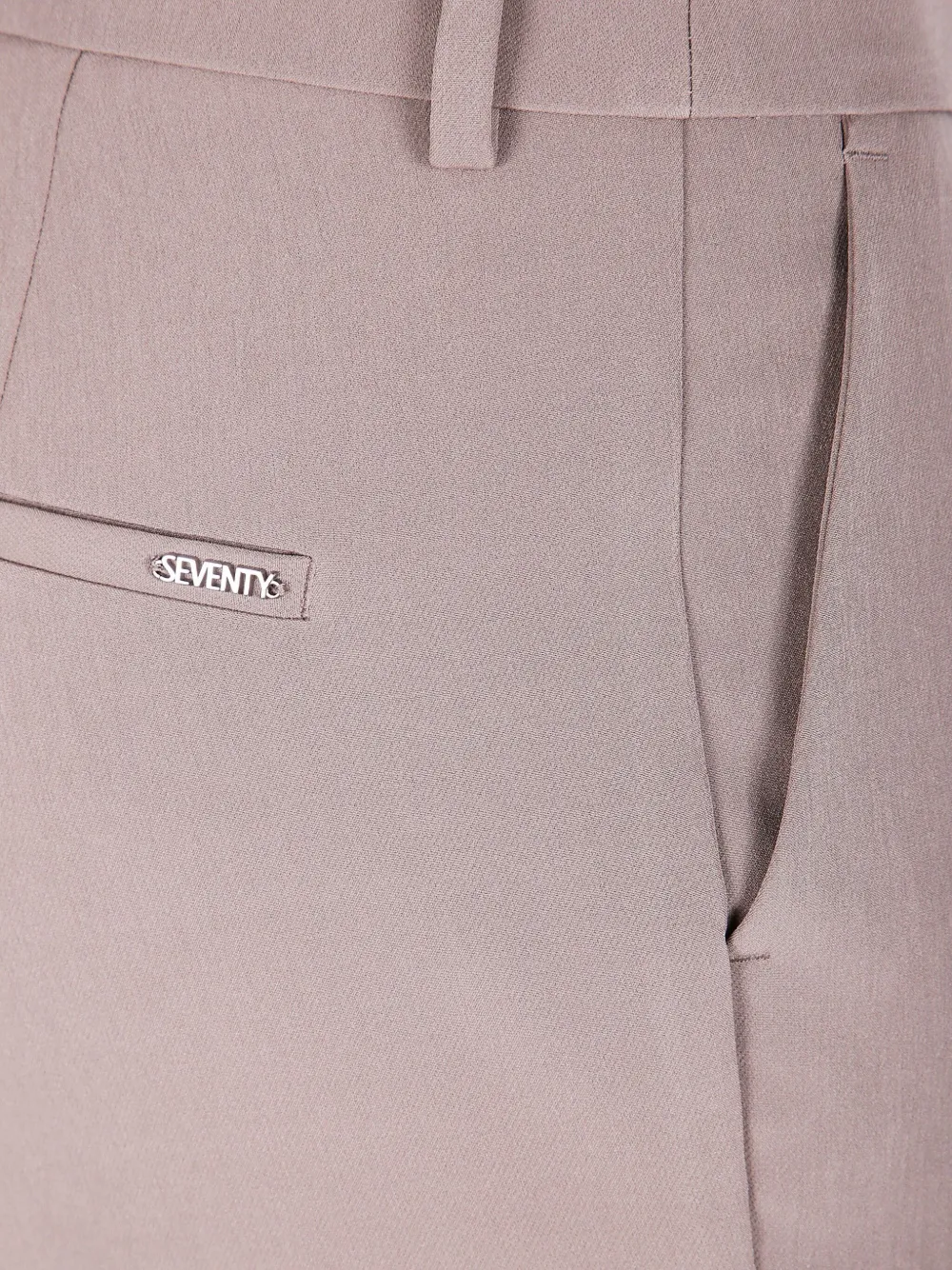 Seventy Logo-pocket Detail Trousers In Pink