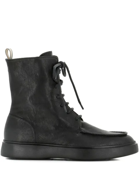 Officine Creative lace-up leather combat boots