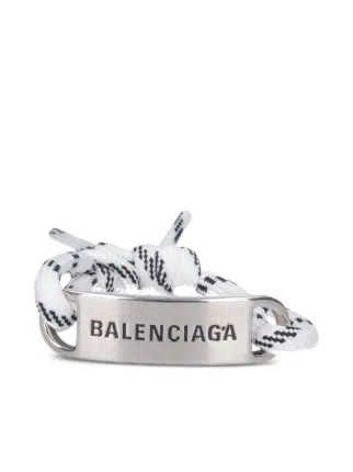 BALENCIAGA プレートブレスレット BALENCIAGA PLATE TWIST ブレスレット L バレンシアガ プレート
