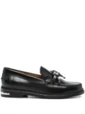 Toga Virilis tassel-embellished leather loafers - Black