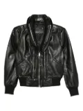 R13 double-zip jacket - Black