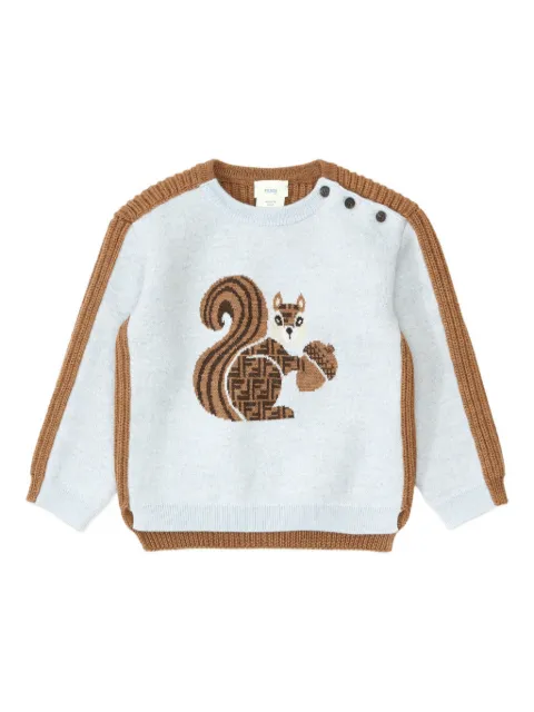 Fendi Kids プリント スウェットシャツ