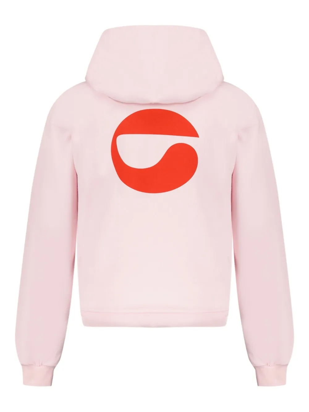 Coperni logo-print hoodie Roze