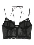 Patrizia Pepe lace bustier bra - Black