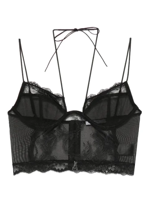 Patrizia Pepe Sutiã bustier de renda