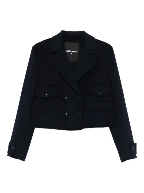Patrizia Pepe double-breasted flap-pocket jacket