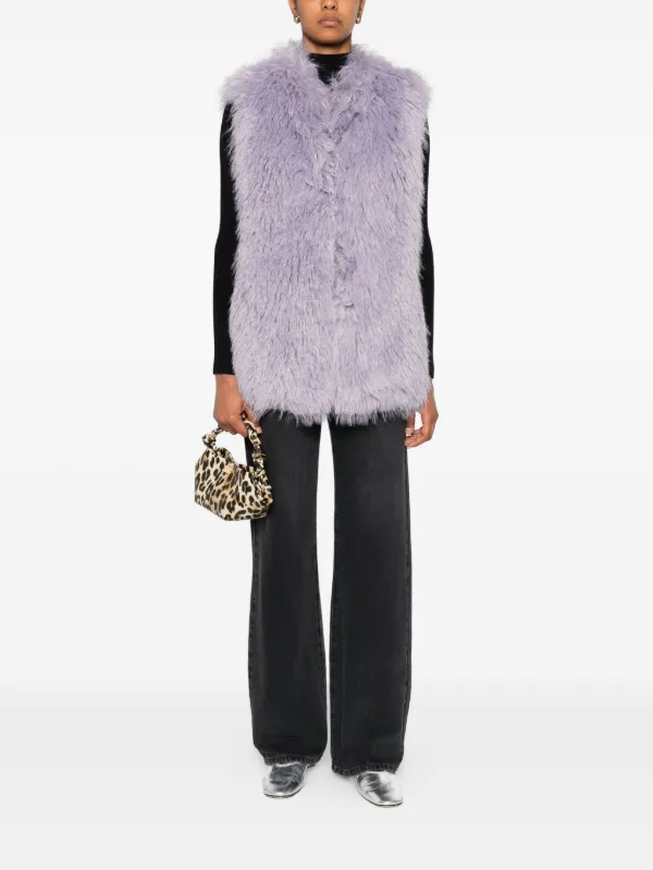 Patrizia Pepe ファーベスト | パープル | FARFETCH JP