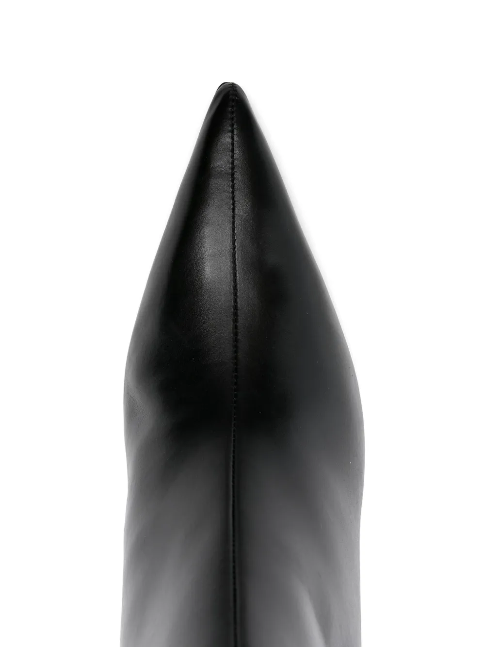 Patrizia Pepe 75mm leather ankle boots Black