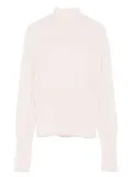 Patrizia Pepe turtleneck wool sweater - Pink