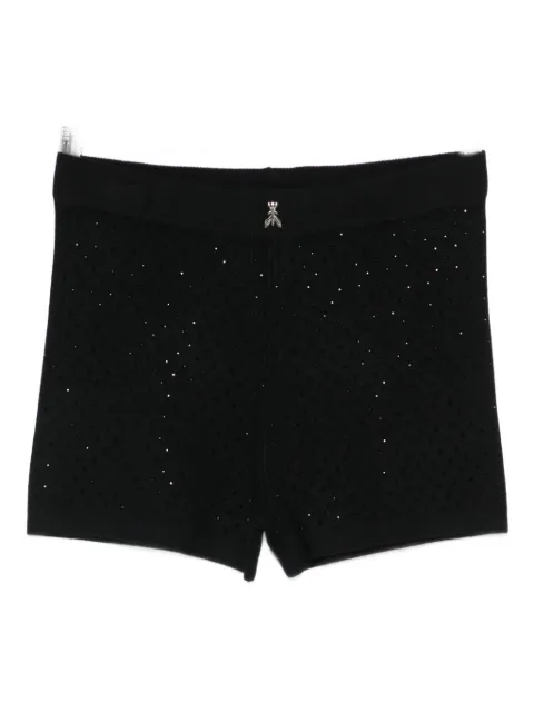 Patrizia Pepe rhinestone-embellished shorts