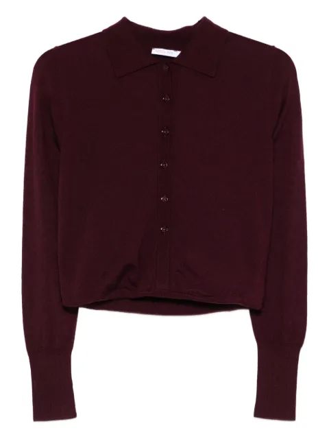 Patrizia Pepe button-fastening wool cadigan