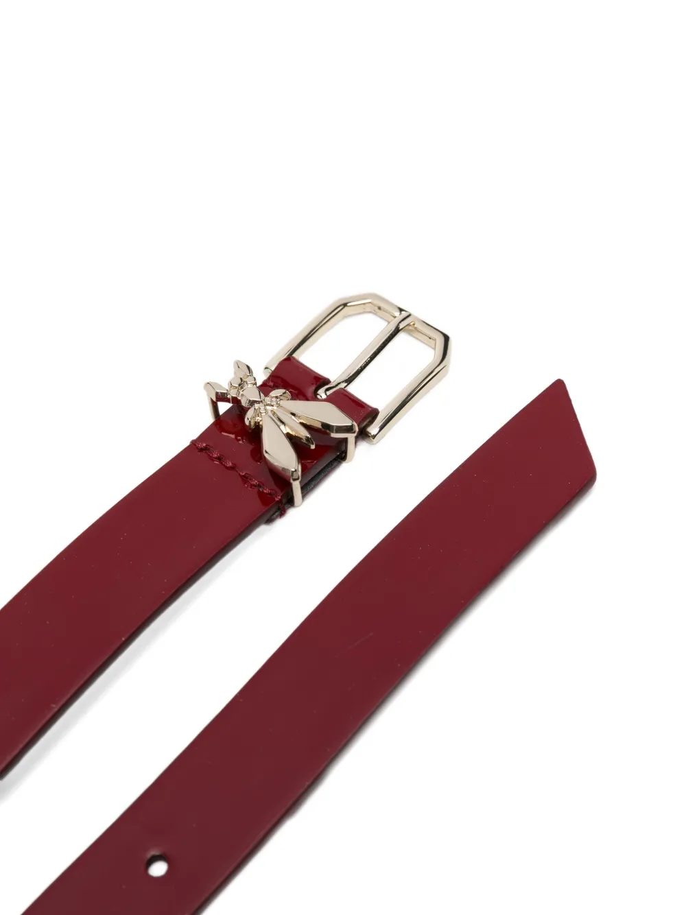 Patrizia Pepe patent leather belt - Rood