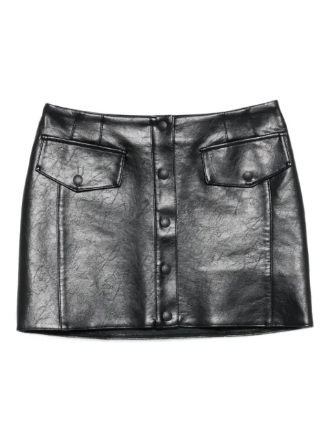 Patrizia Pepe button-fastening pocket mini skirt