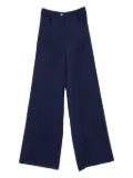Patrizia Pepe elasticated-waist trousers - Blue