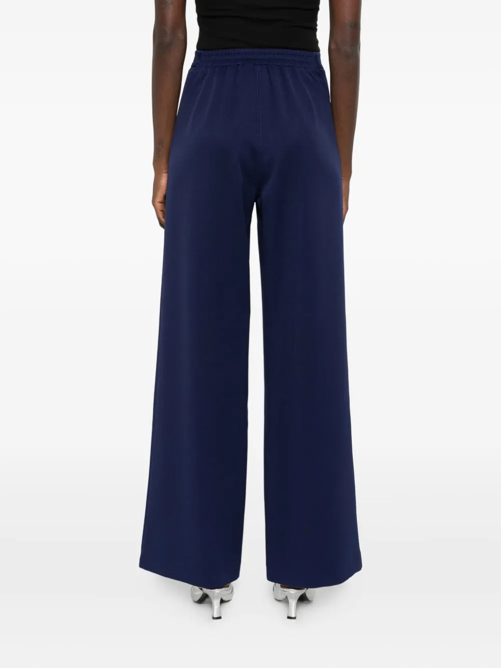 Patrizia Pepe Broek met elastische taille Blauw