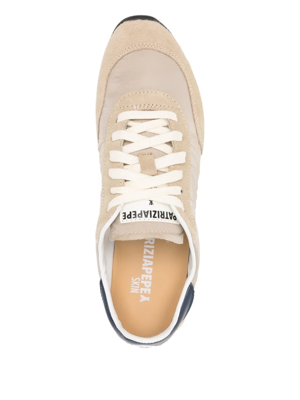Patrizia Pepe Running Skin '93 Sneakers In Neutral