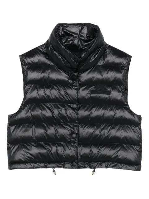 Patrizia Pepe high-neck quilted gilet