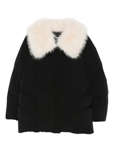 Patrizia Pepe fur-collar padded jacket