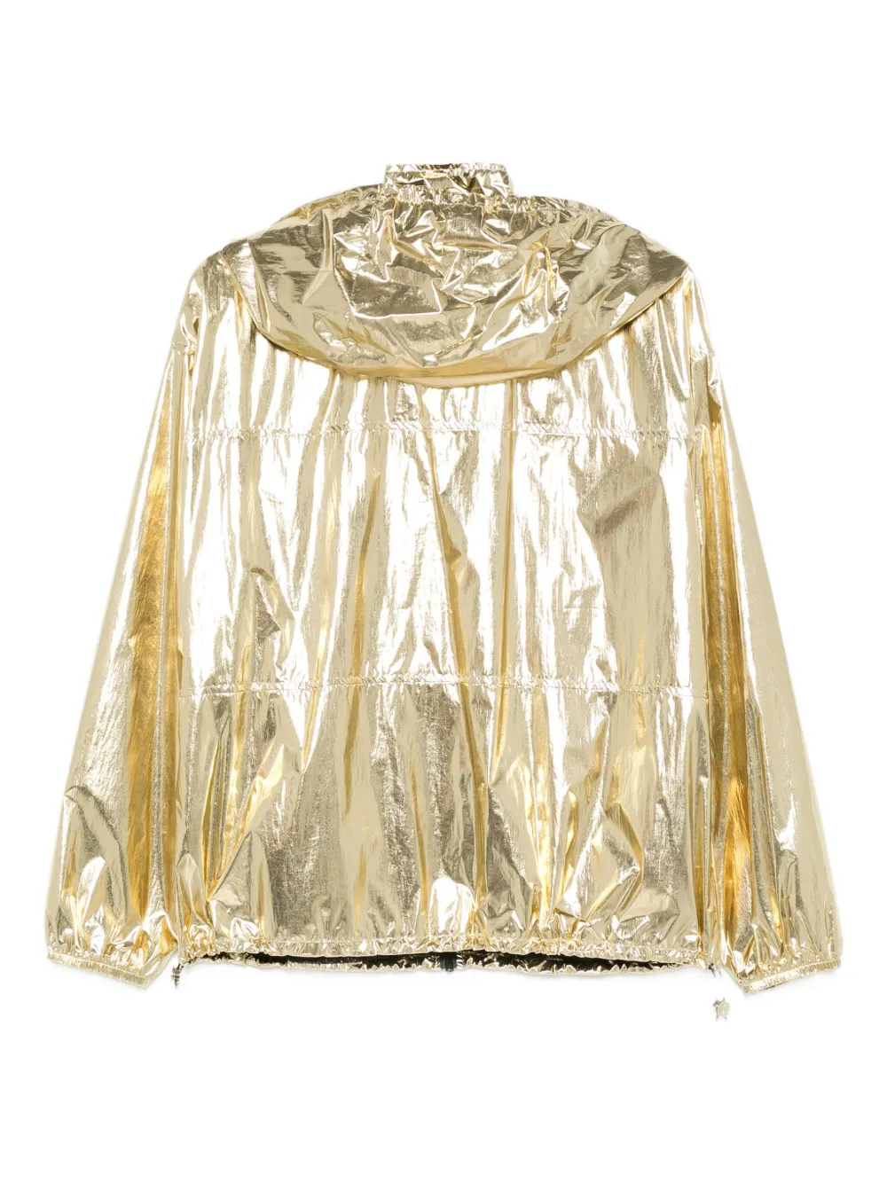 Patrizia Pepe Glanzend jack met capuchon Goud