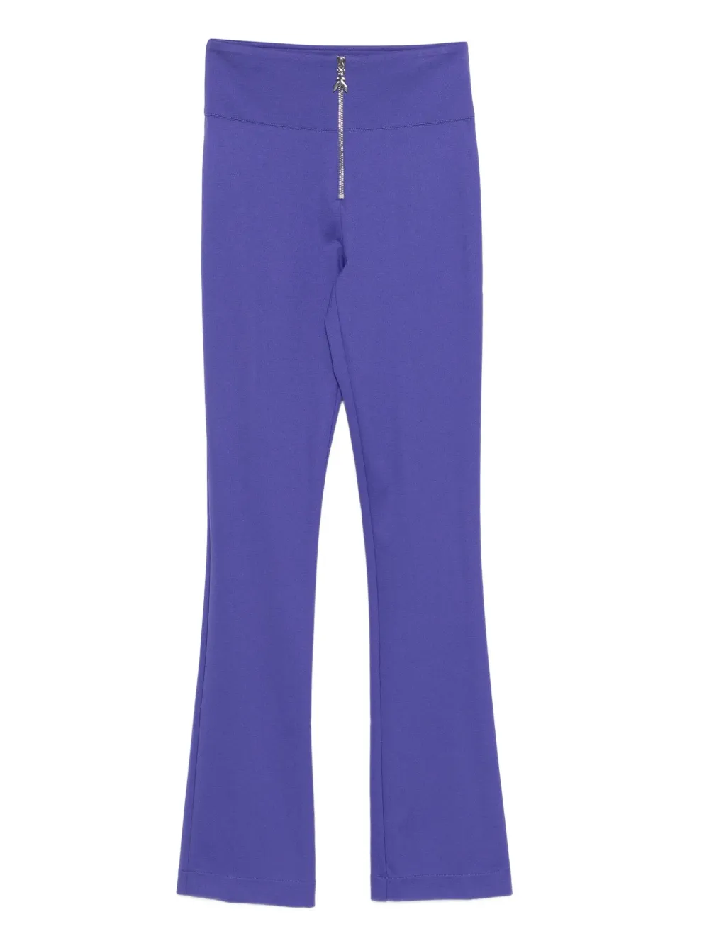 Patrizia Pepe high-waisted flared trousers | Purple | Image 1