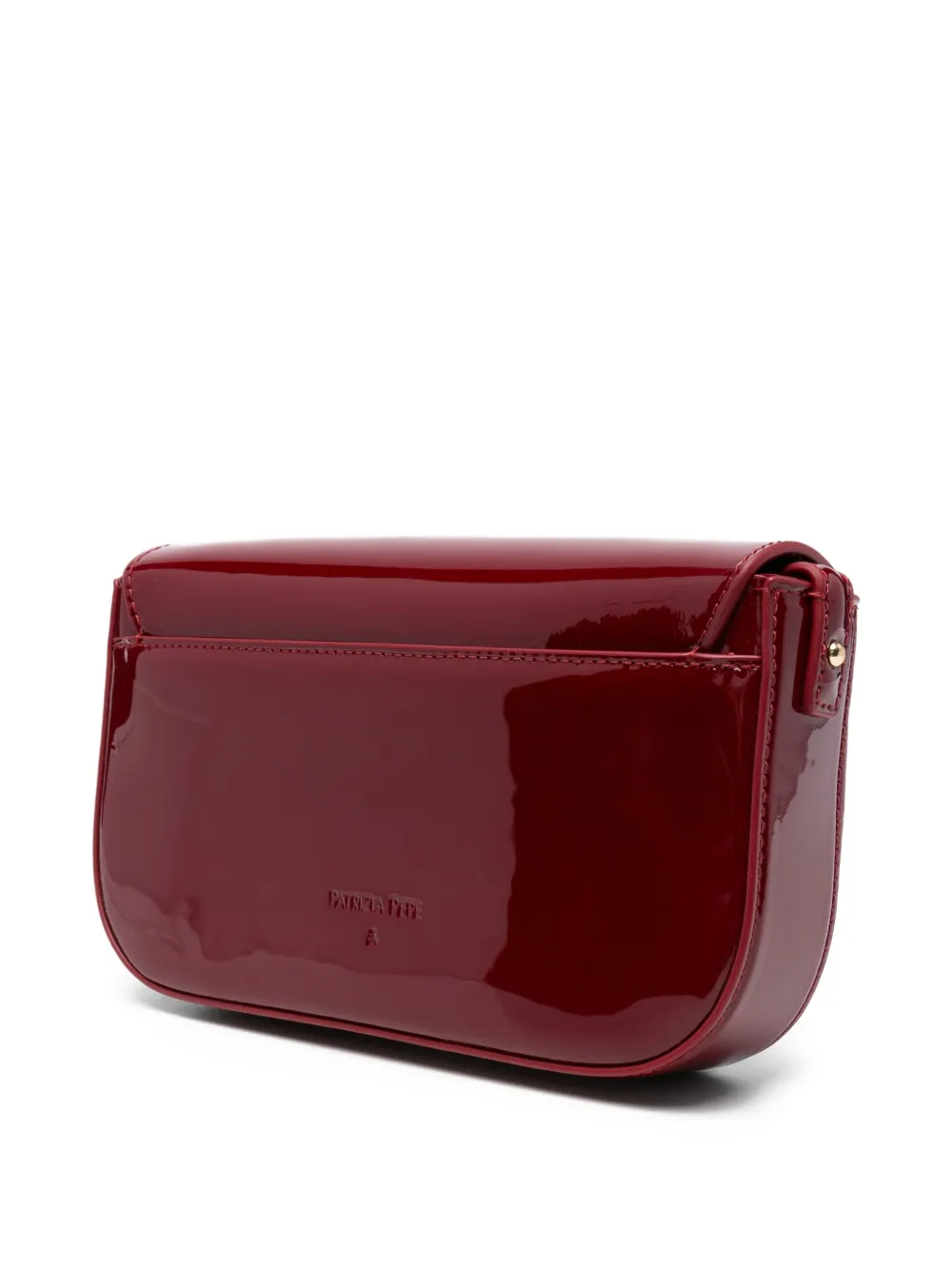 Patrizia Pepe Essential patent leather shoulder bag | Image 2