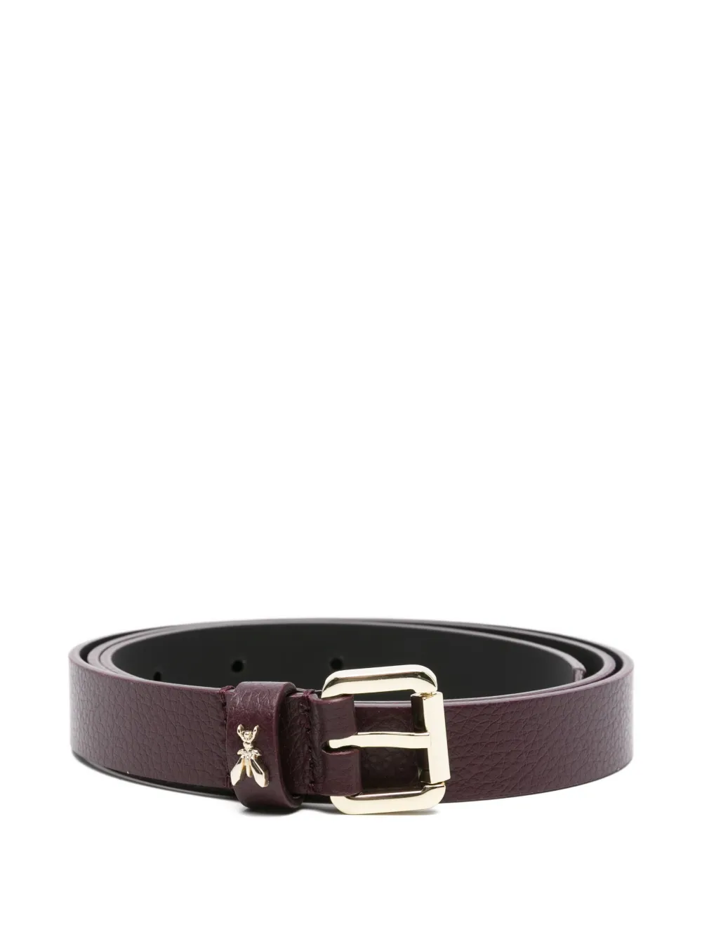 Patrizia Pepe Leren riem Paars