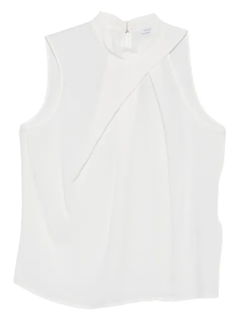 Patrizia Pepe draped cowl-neck top