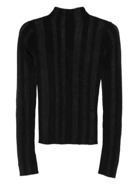Patrizia Pepe ribbed crew-neck sweater