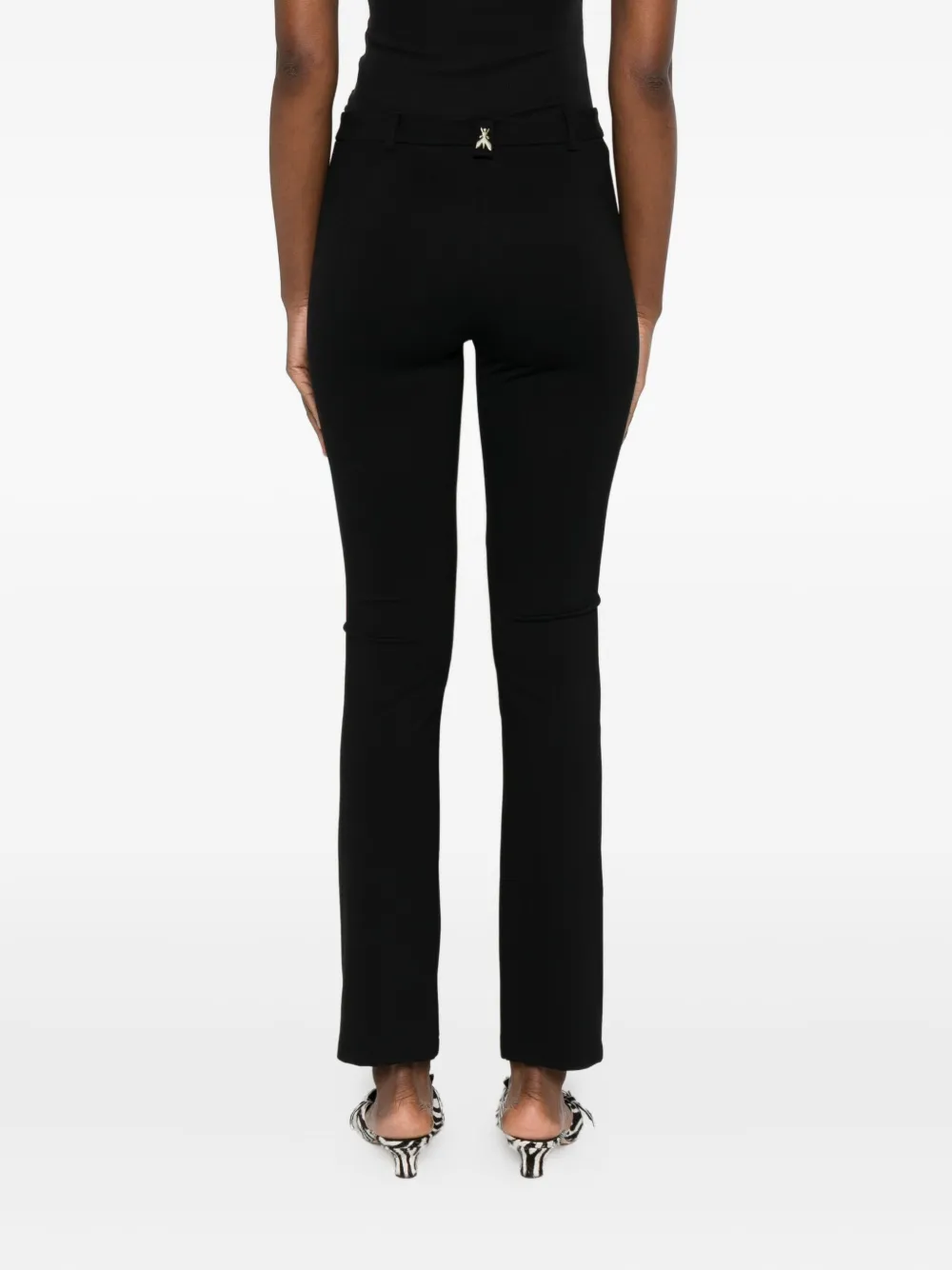 Patrizia Pepe Slim-fit broek Zwart