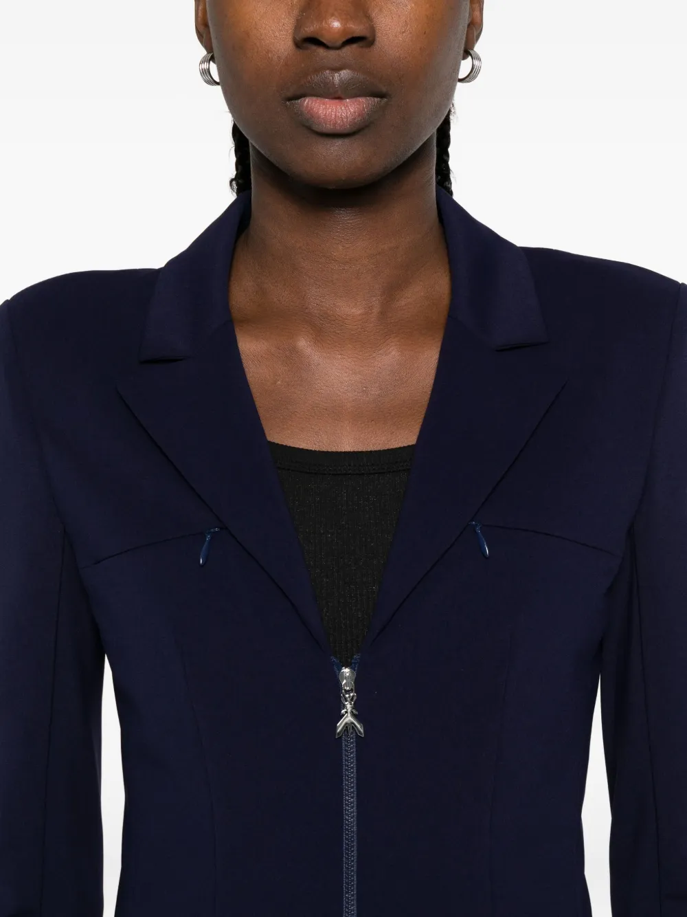 Patrizia Pepe Jack met rits Blauw