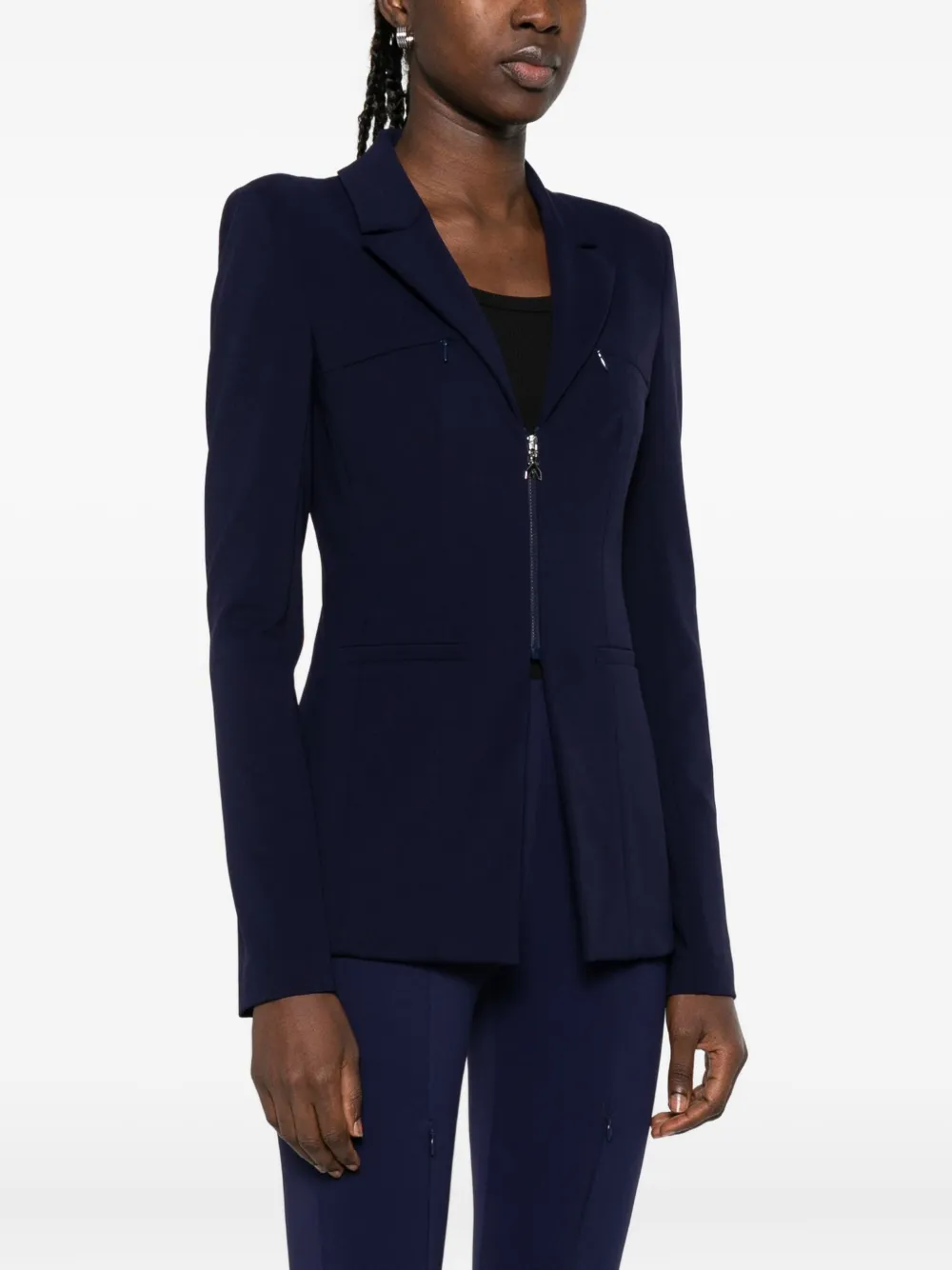 Patrizia Pepe Jack met rits Blauw