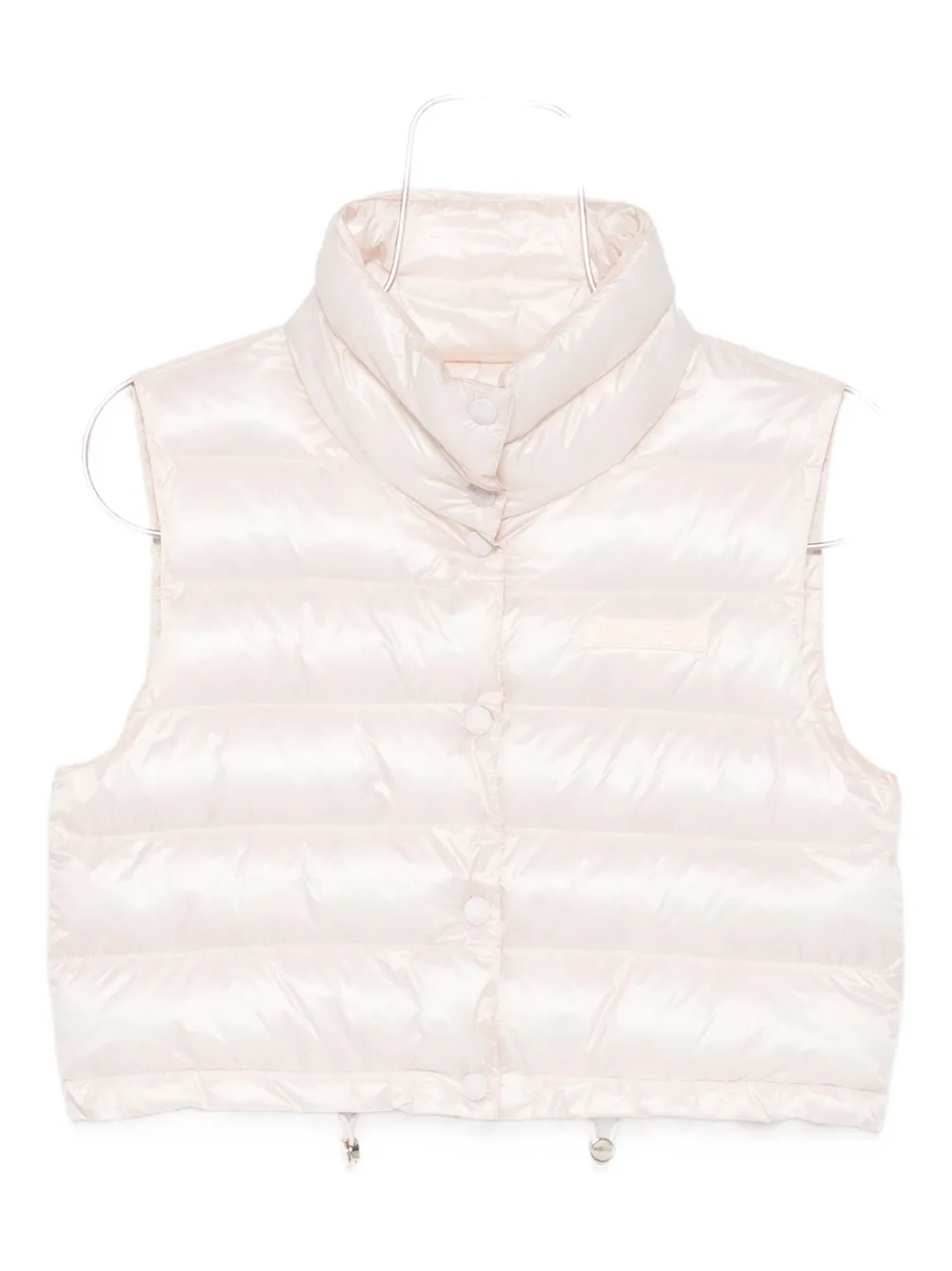 Patrizia Pepe High-neck Padded Jacket In Pink