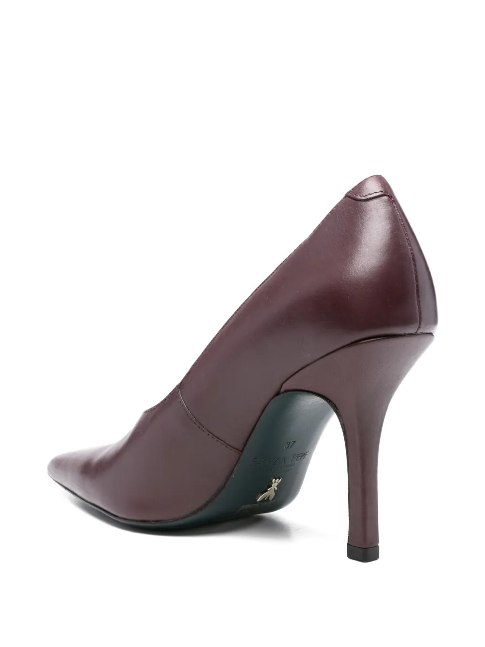 Patrizia Pepe 100mm pointed-toe stiletto pumps Purple