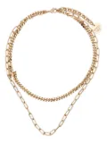 Patrizia Pepe Double Chain necklace - Gold