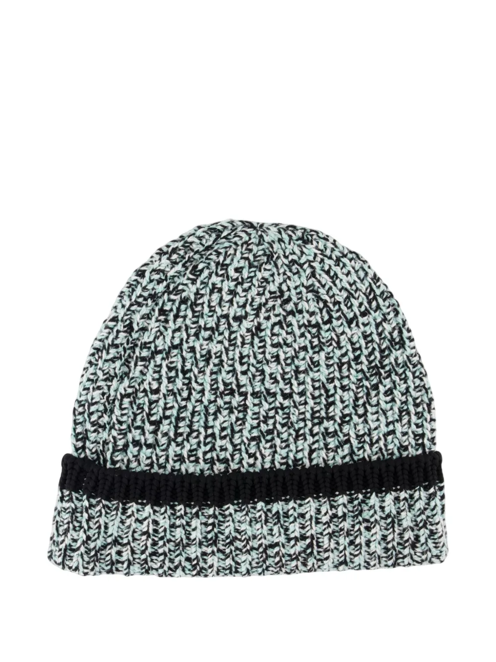 Casablanca ribbed wool beanie Groen