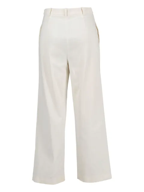 Ermanno Scervino Vintage pleated pocket trousers