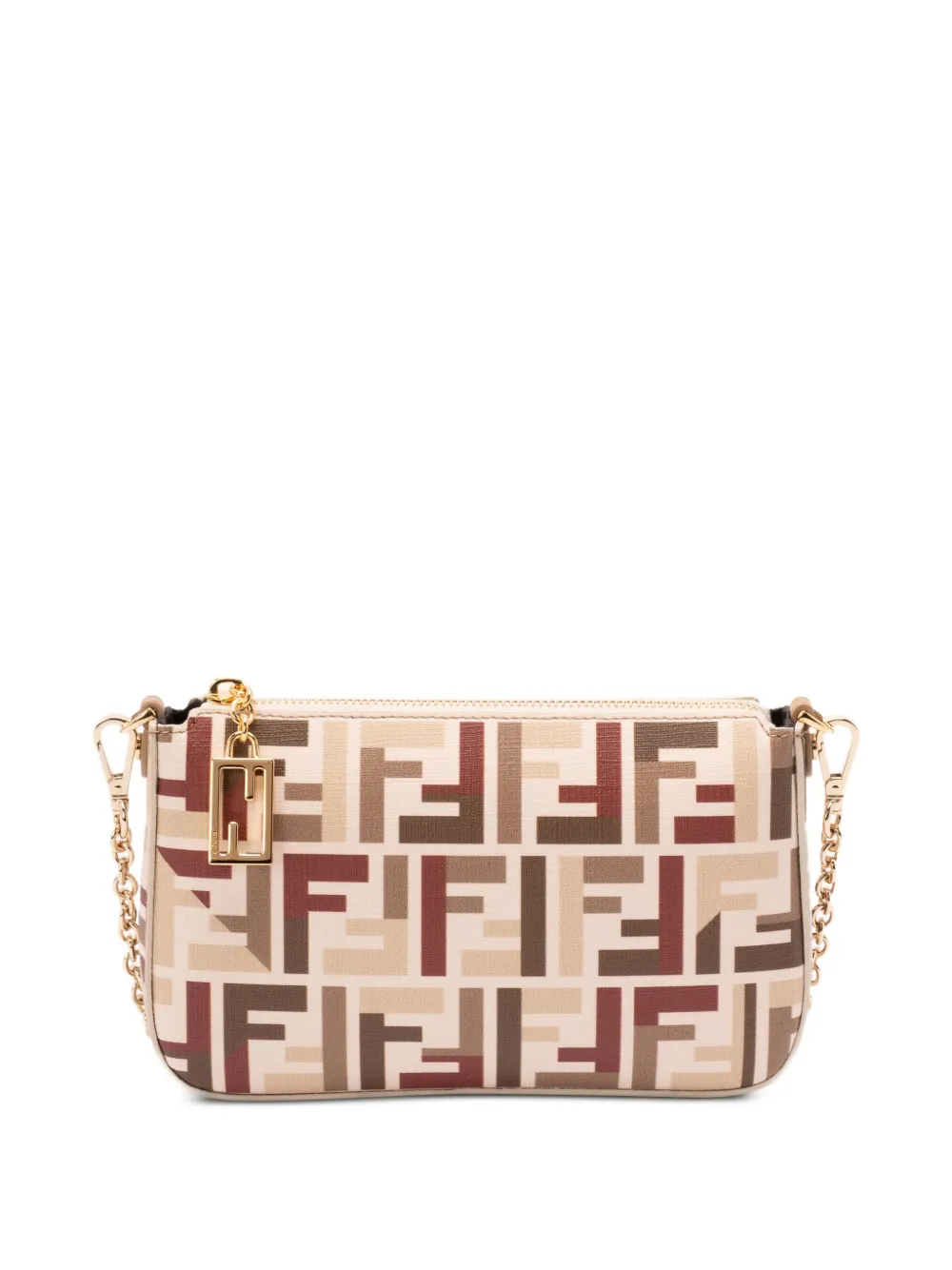 FENDI mini Baguette shoulder bag Beige