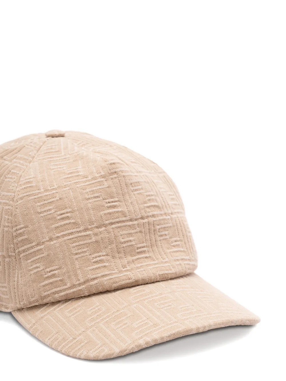 FENDI logo baseball cap - Beige