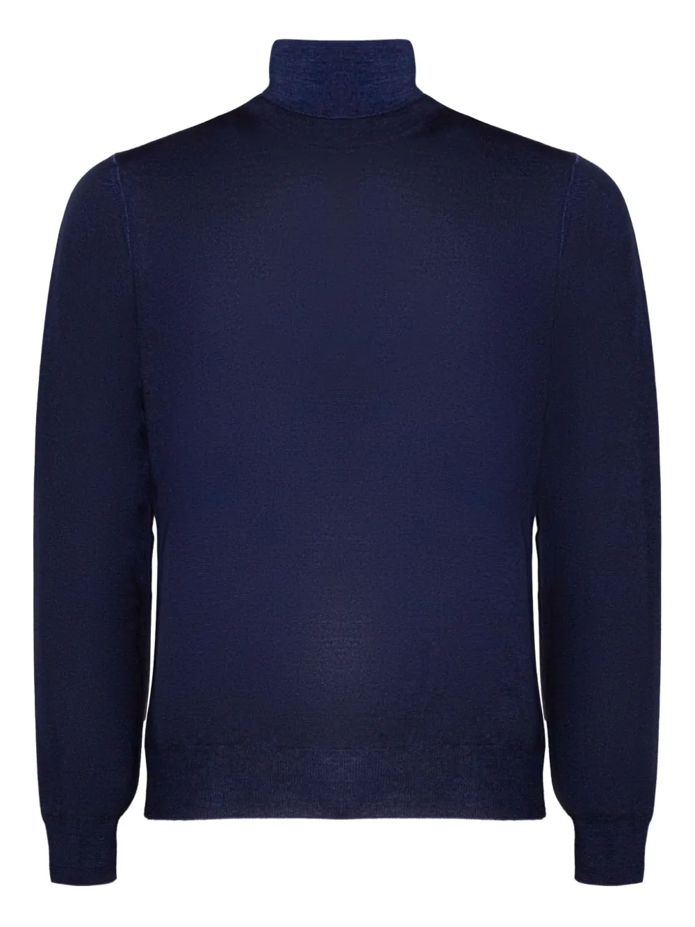 Fedeli high-neck ribbed-trim sweater Blauw