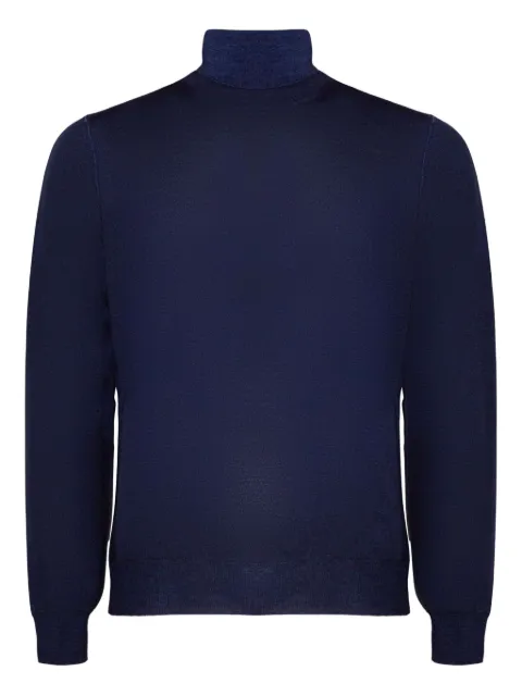 Fedeli high-neck ribbed-trim sweater