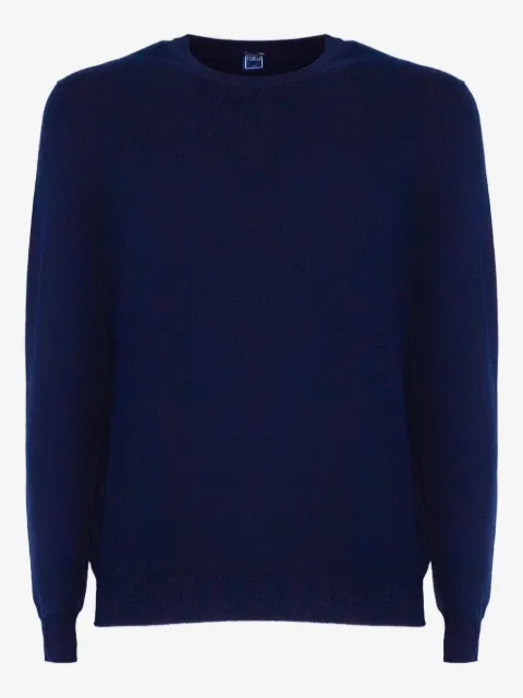 Fedeli crew-neck ribbed-trims sweater