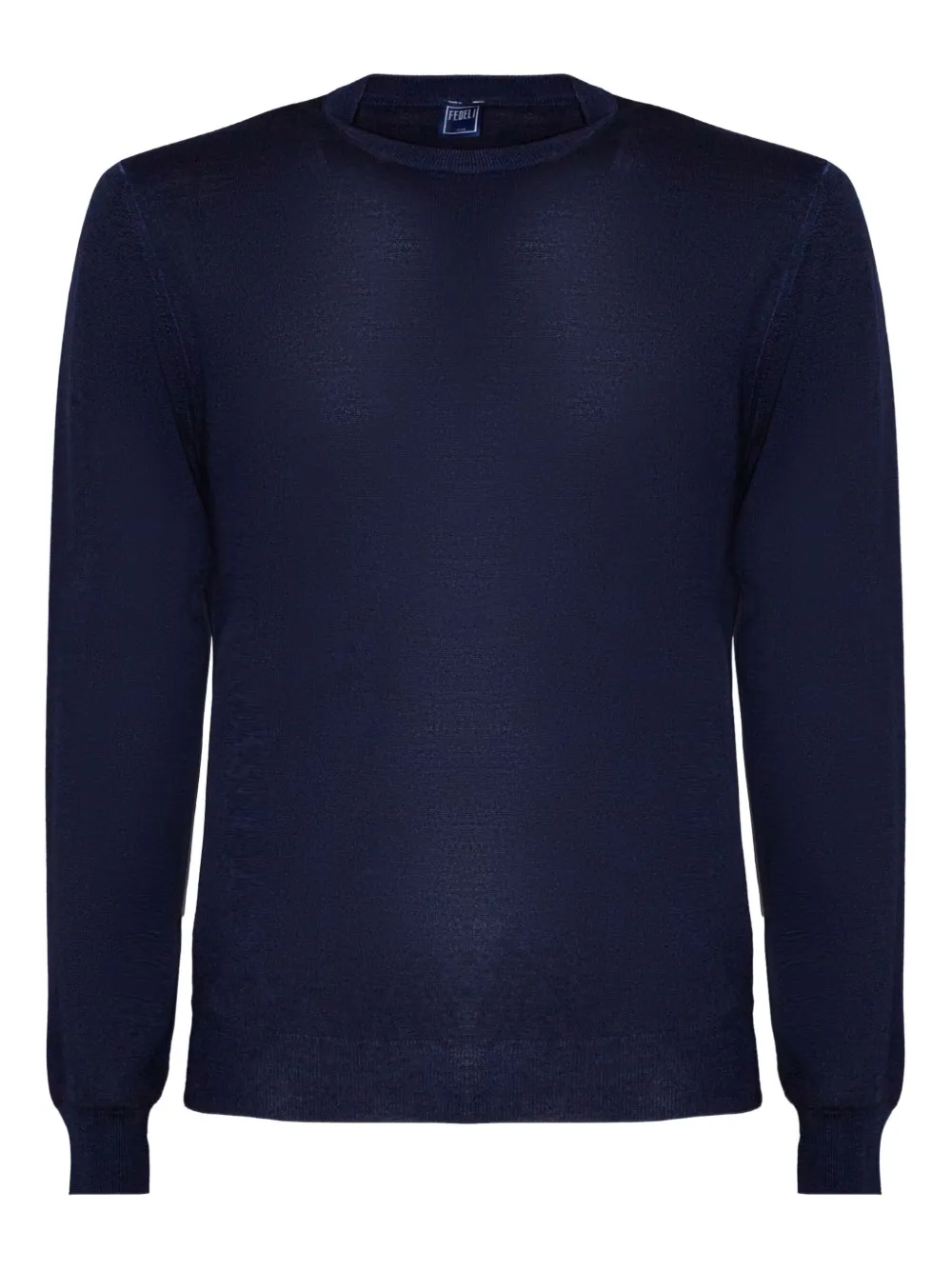 Fedeli crew-neck sweater Blauw
