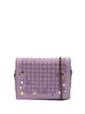 Bottega Veneta Pre-Owned 2012-2025 Nappa Intrecciato Studded Wallet on Chain crossbody bag - Purple