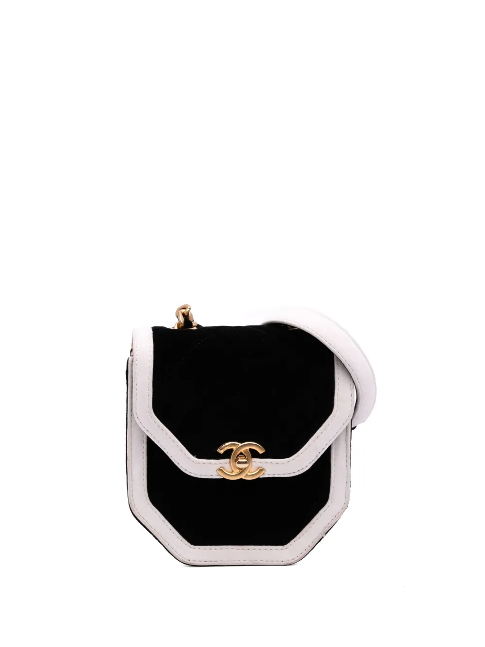 CHANEL Pre-Owned 2021-2025 ミニ マトラッセ ベルベット プレース ヴァンドーム シングルフラップ CHANEL Pre-Owned 2021-2025 ミニ マトラッセ ベルベット プレース ヴァンドーム シングルフラップ