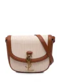 Saint Laurent Pre-Owned 2023 Small Canvas Kaia crossbody bag - Brown