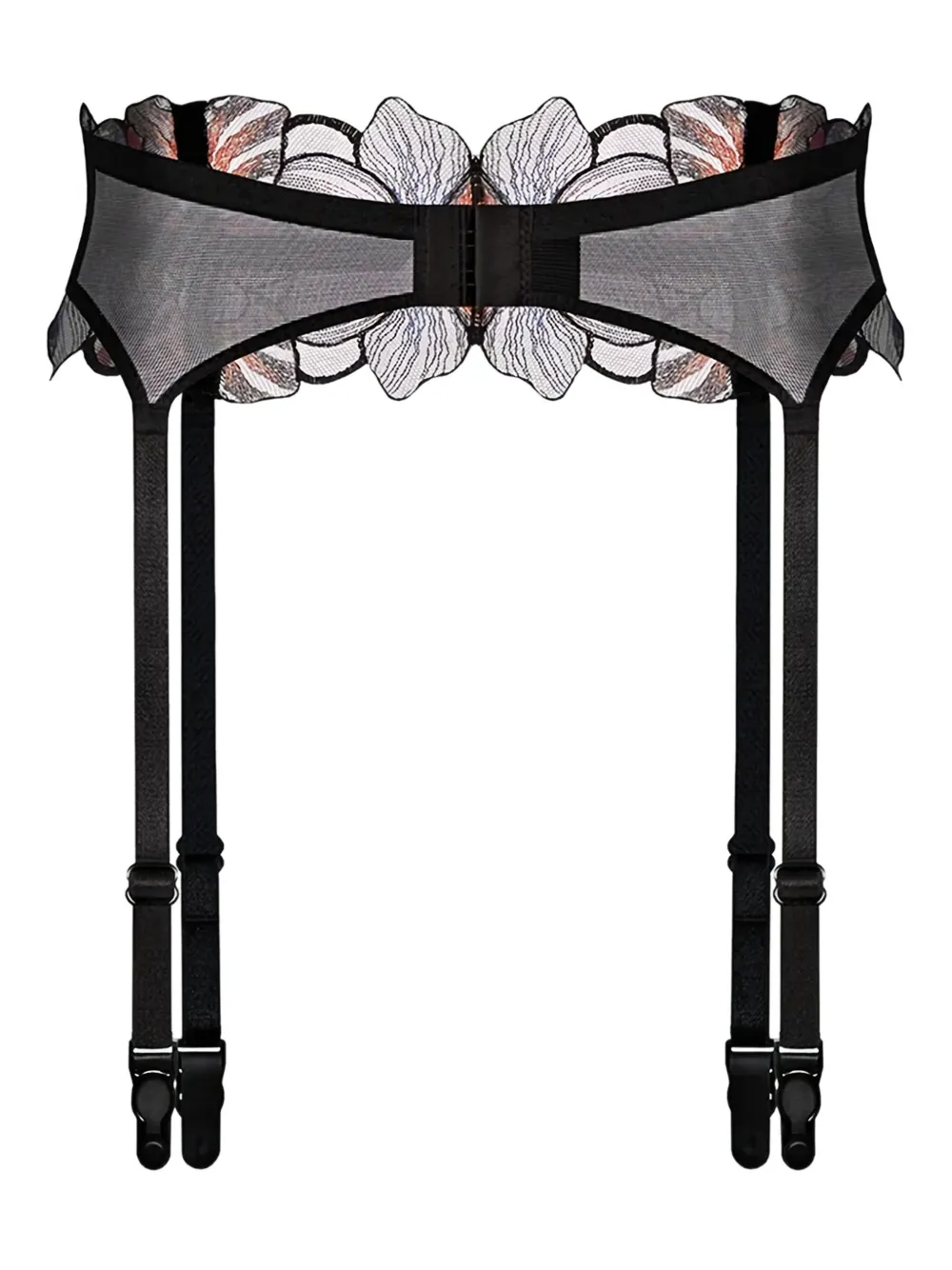Zhilyova Laia floral embroidered garter belt | Image 2