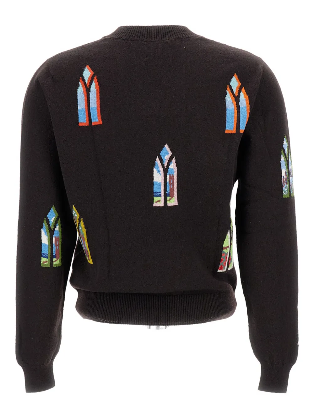 Barrie geometric V-neck sweater | Cardigans | Image 2