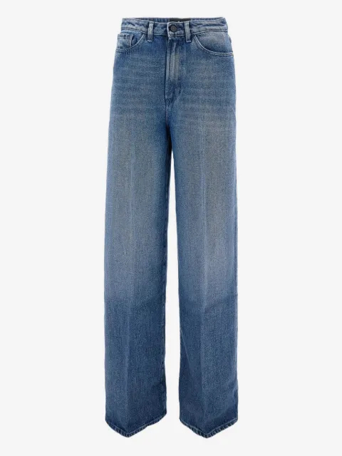 3x1 five-pocket straight-leg jeans